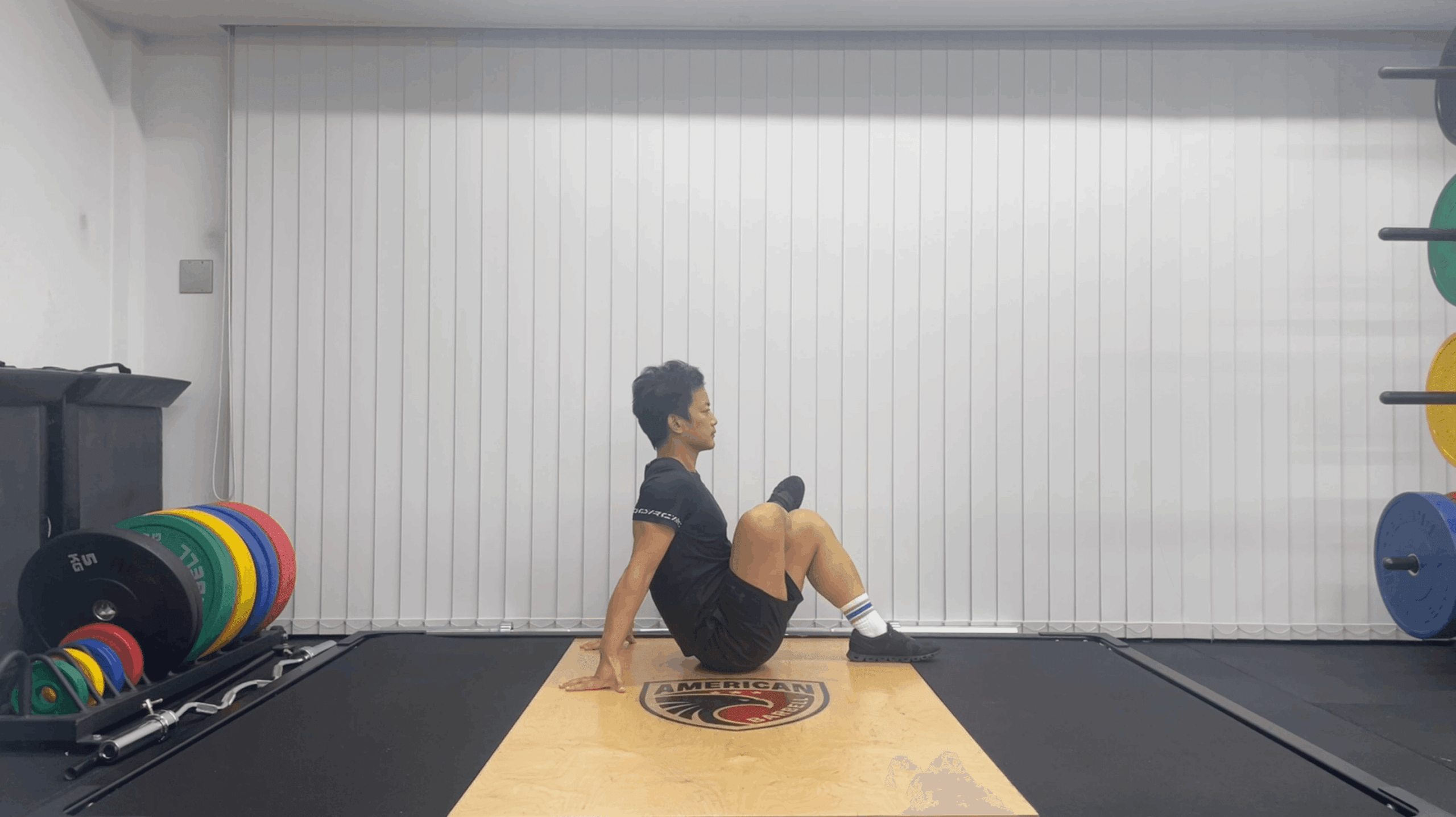 大臀筋のストレッチ