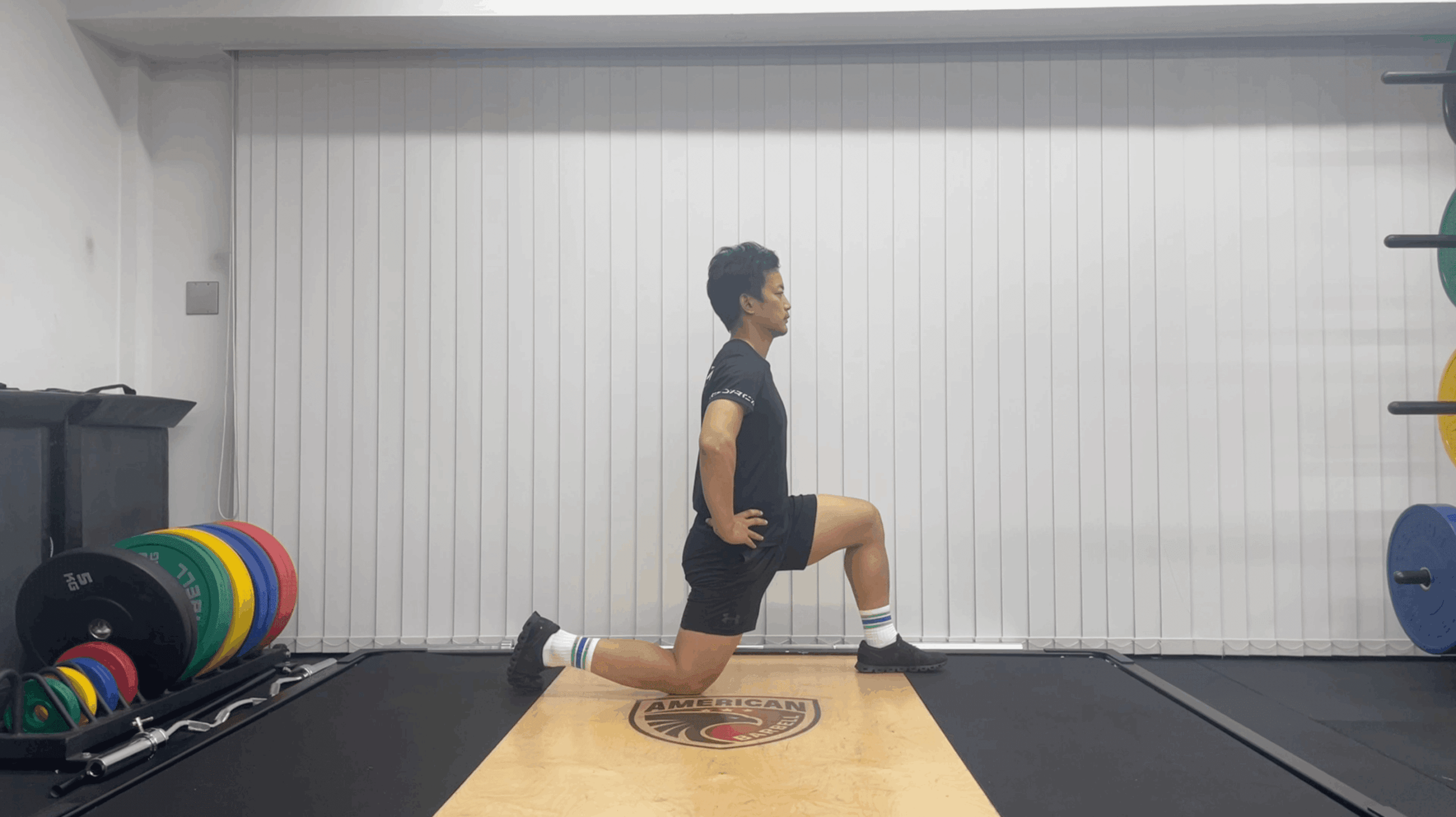 腸腰筋のストレッチ
